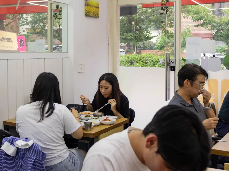 전주식당의 공간